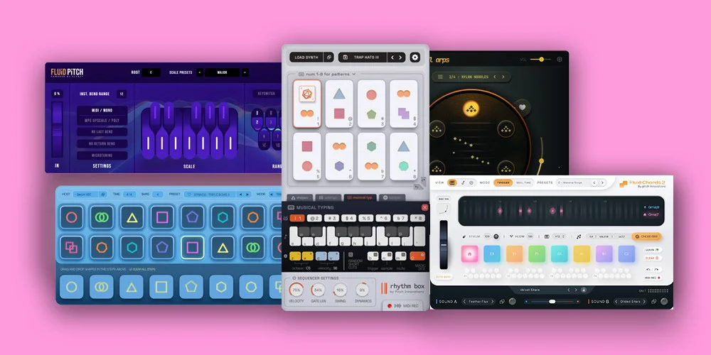 【创意MIDI音序器插件套装】Pitch Innovations Groove Shaper Bundle