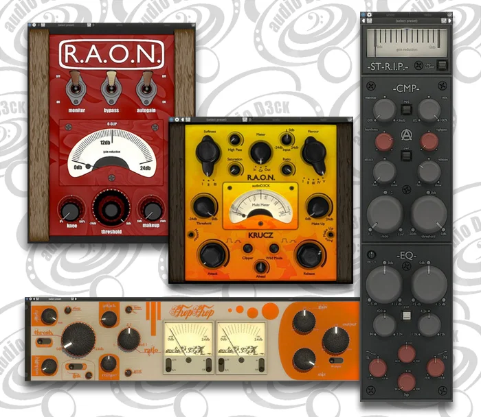 【母带总线压缩处理插件套装】AudioD3CK RAON Series Bundle