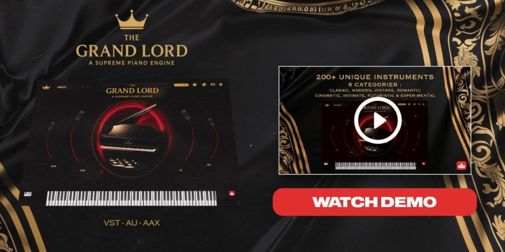 【电影复古三角钢琴合成器】ProducerSources The Grand Lord v1.0