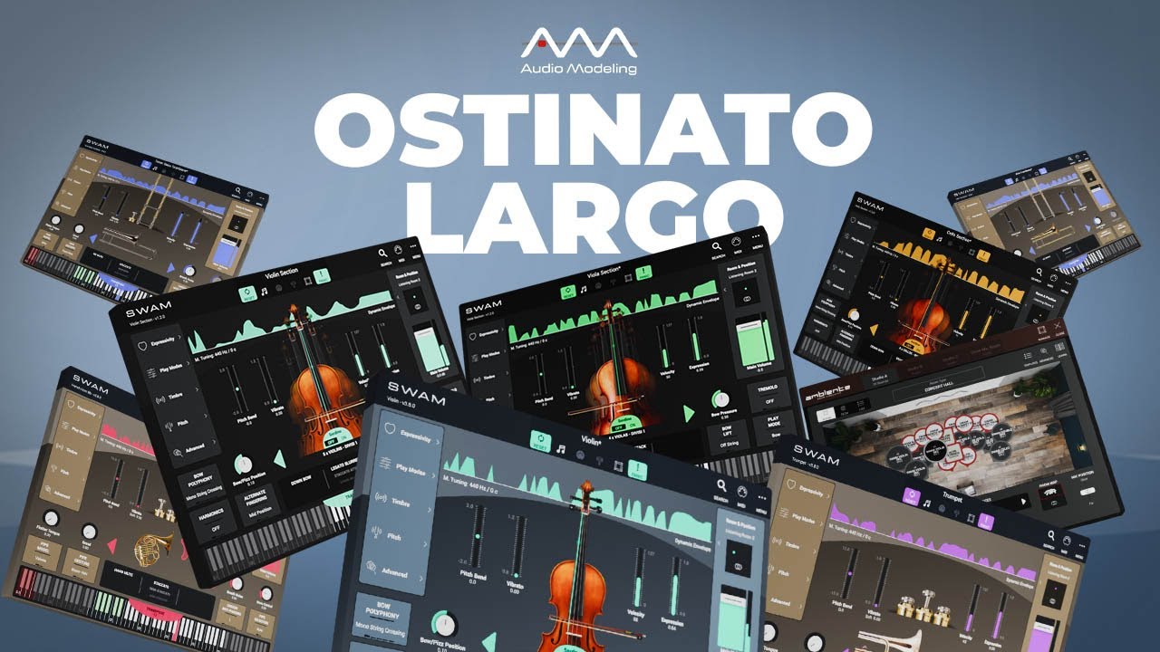 【物理建模管弦乐套装2026】Audio Modeling SWAM Orchestra Bundle v3.12.1