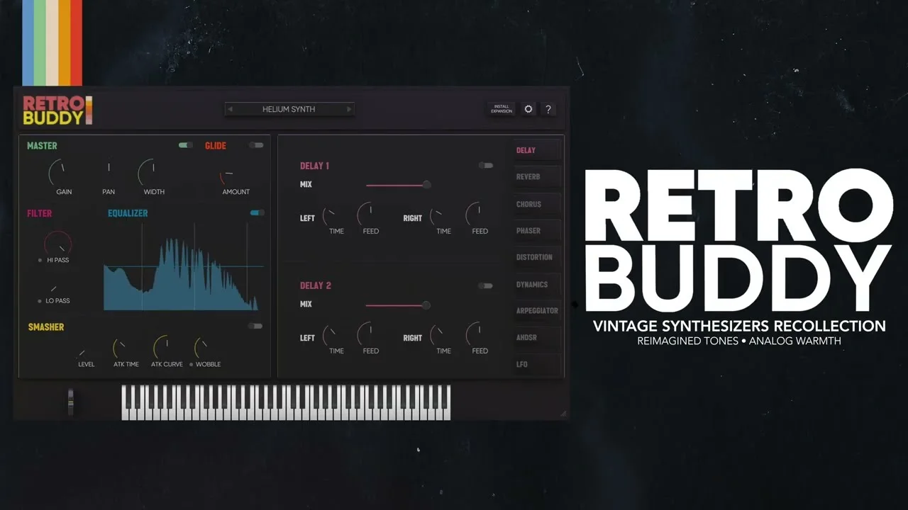【复古模拟合成器】ProducerSources Al AMin Retro Buddy