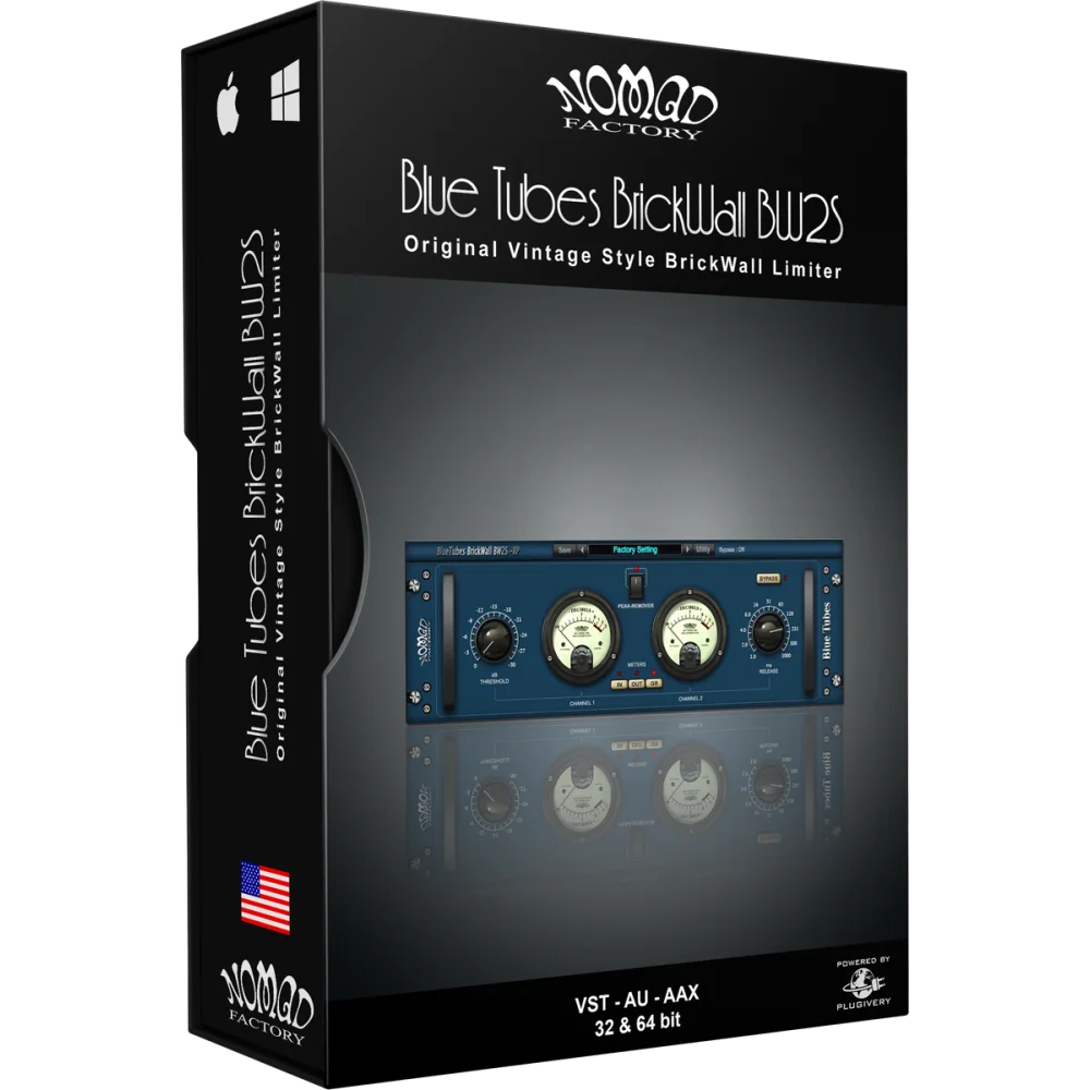【动态处理效果插件套装2026】Nomad Factory – Blue Tubes Bundle v4.0