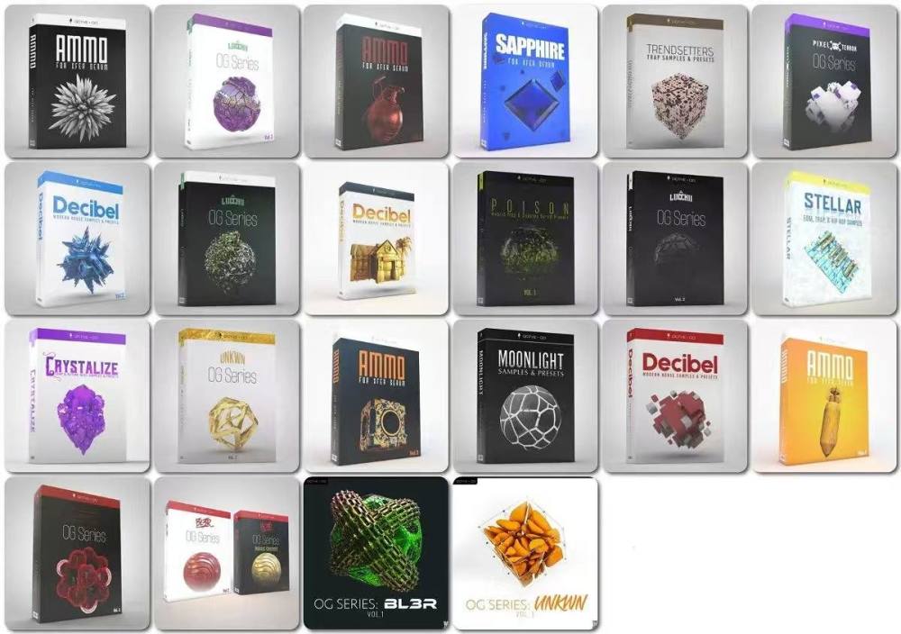 【OCTVE.CO厂牌EDM多风格绝版收藏包】OCTVE.CO Sample Collection