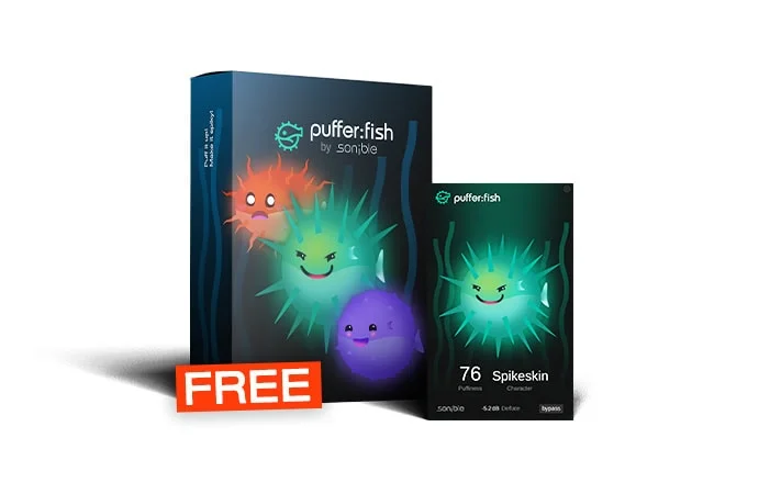 【声音饱和度插件】Sonible Puffer Fish v1.0.4