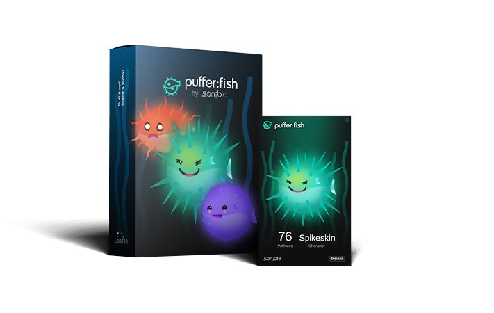 【声音饱和度插件】Sonible Puffer Fish v1.0.1