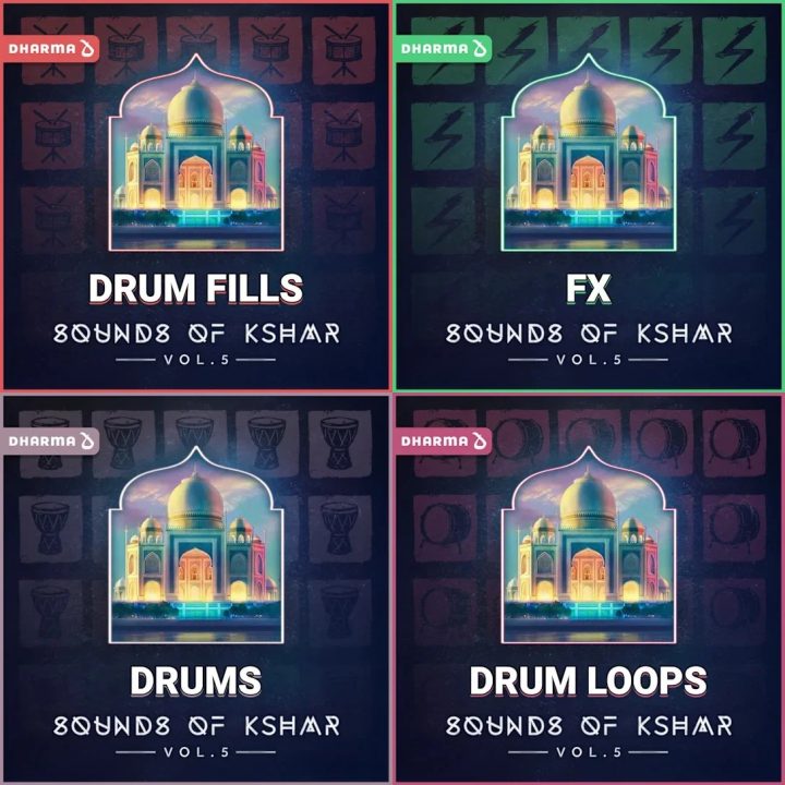 【KSHMR风格鼓组FX采样包】Splice Sounds KSHMR Vol.5