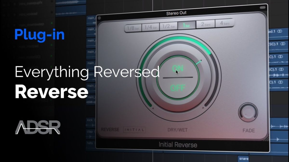 【音频反向插件】Initial Audio – Reverse v1.3