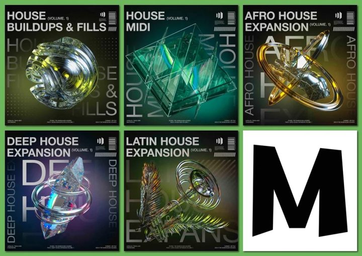【House多风格采样包合集】The Warehouse Sounds Bundle