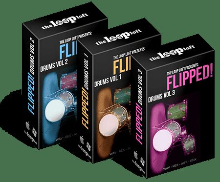 【放克流行鼓组采样包】The Loop Loft Flipped Drums Bundle