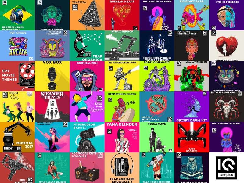 【IQ厂牌EDM多风格采样包合集2026】IQ Samples Bundle Collection 2026