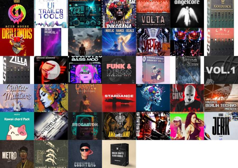 【EDM多风格采样包合集2026.1】SAMPLE PACK COLLECTION VOL.5